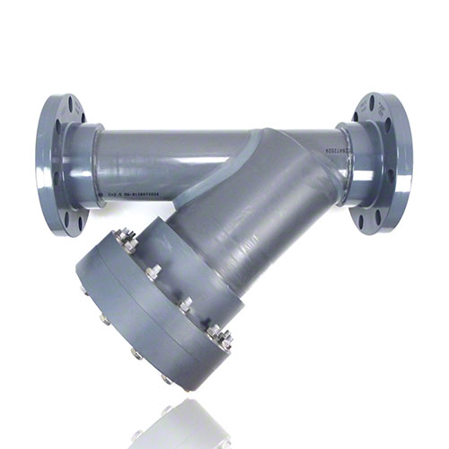 Schr&auml;gsitzschmutzf&auml;nger aus PVC U mit EPDM Dichtungen