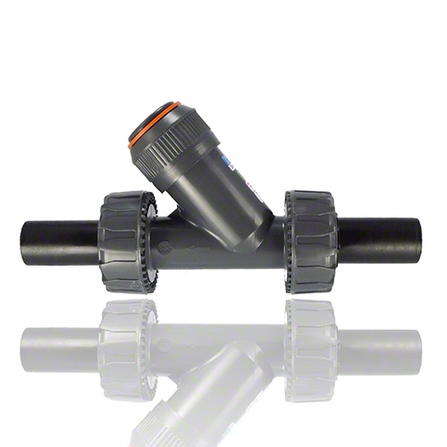 PVC-U Schmutzf&auml;nger, PE100-LS-Stutzen, EPDM