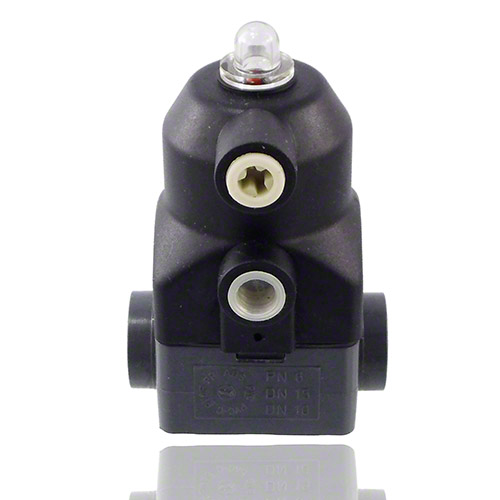 PVC U 2/2-Wege-Membranventil, Ausf&uuml;hrung Klebemuffe