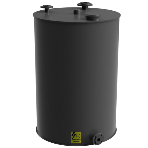 Dosierbeh&auml;lter aus PE-el,&nbsp; Bauart geschlossen, aus Plattenmaterial gefertigt