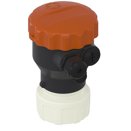 PVDF F&uuml;llstand-/ Temperatursensor Typ HFT MD Compact, Modbus-Version, Muffe DIN, EPDM