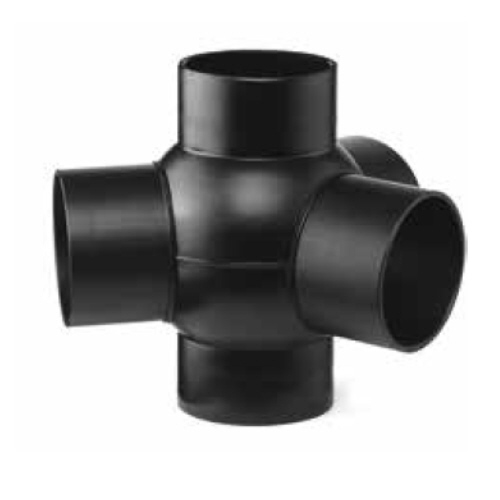 PE-Abfluss, Mehrfachabzweig 88,5&deg;, Typ 2 (135&deg;/90&deg;)