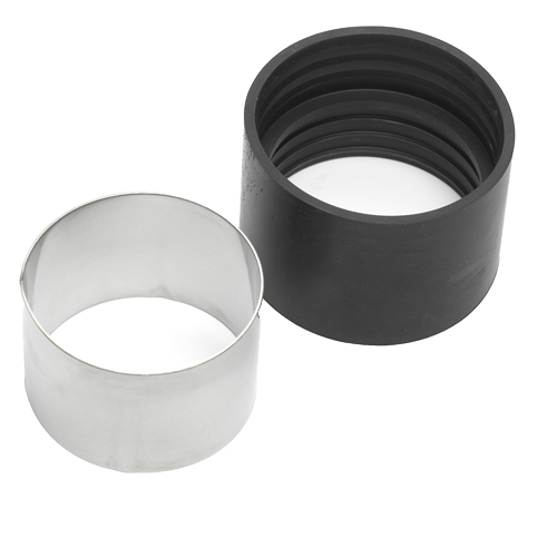 PE Abfluss &Uuml;bergang von PE-Spitzende auf Gu&szlig;rohr (SML)