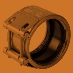 ROHRKUPPLUNGEN
AUS
EDELSTAHL: Rohrkupplungen 
f&uuml;r 
axiale Verbindungen
aus V2A und V4A