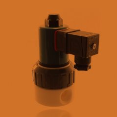 MAGNETVENTILE: Magnetventile
aus
PVC U, PP, PVDF und PTFE